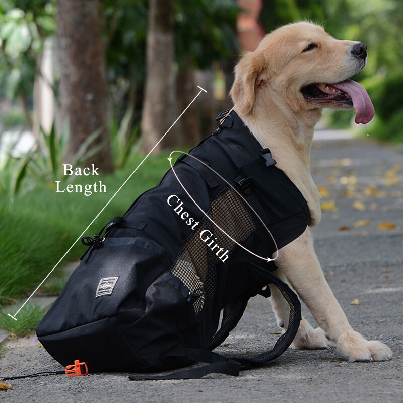 Ademend Hond Draagtas Speciaal Voor Grote Honden Outdoor Bulldog Backpacken Verstelbare Reistassen Huisdieren Producten Puppy