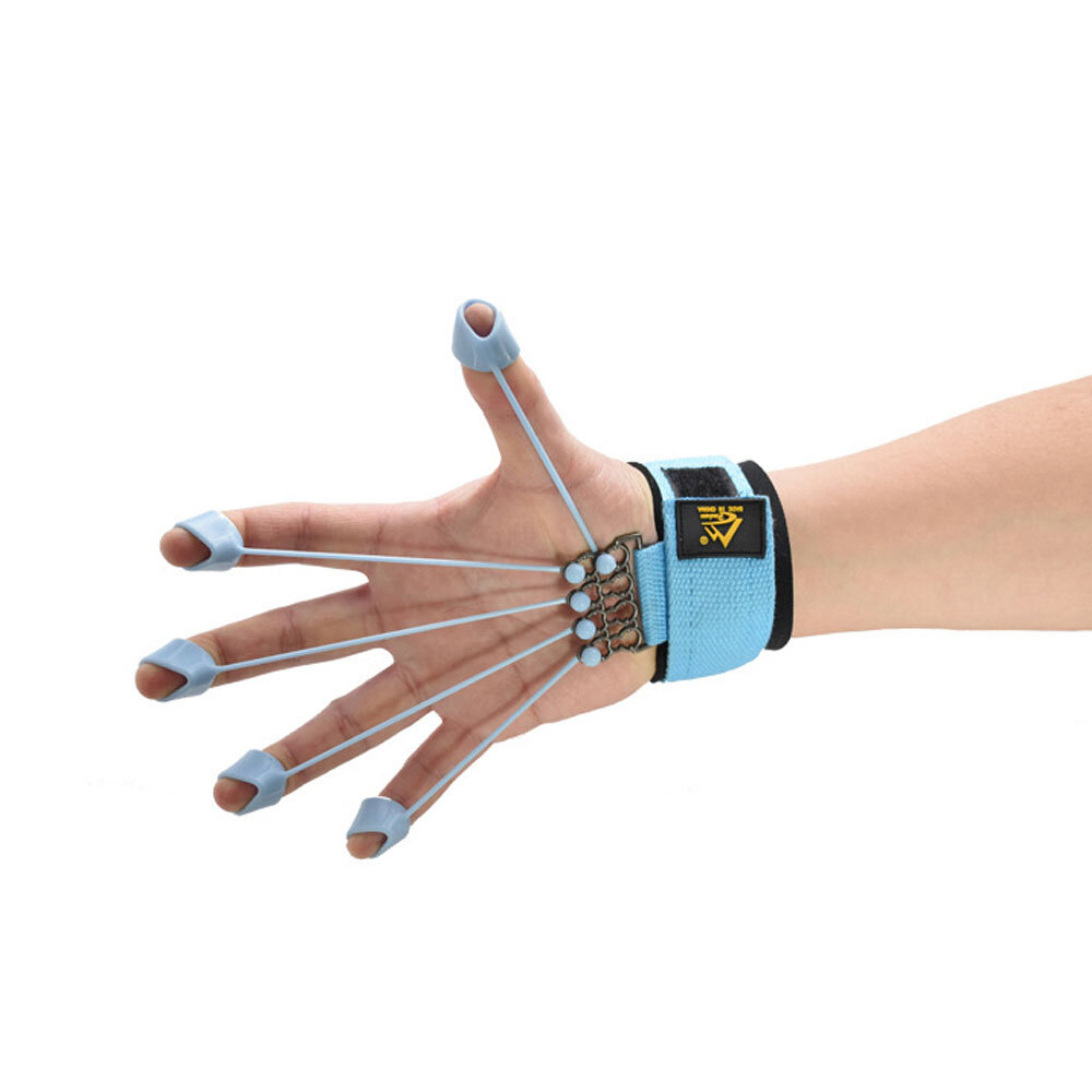 1 Pcs 20/40lb Finger Gripper Stretcher Finger Resistance Hand Extensor Exercise Strength Trainer Set Fitness Sport Equipment