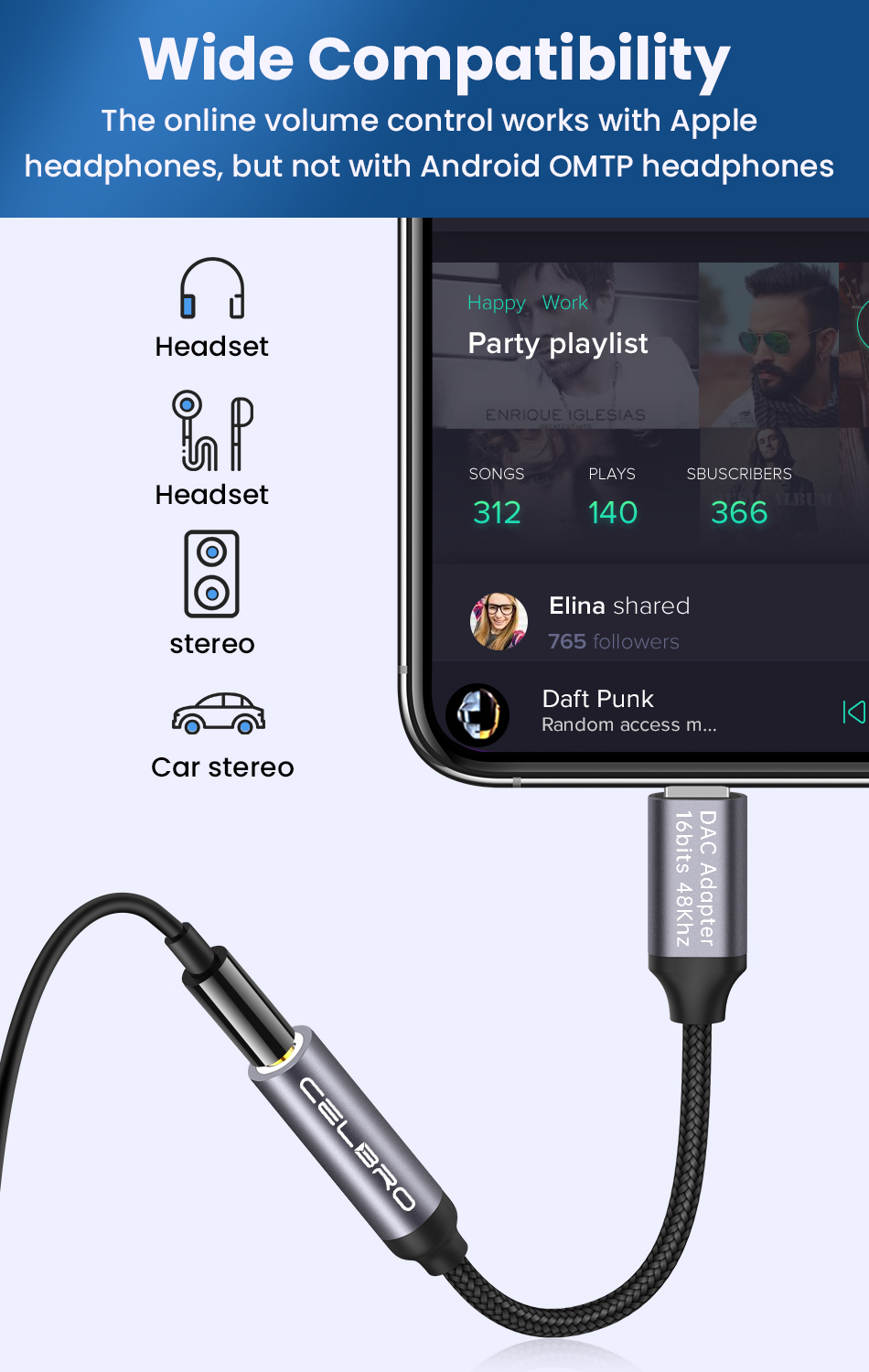 Adapter do słuchawek Iphone 3,5 mm Lightning Cat L do 3,5 mm Jack Aux Audio Cable do Iphone 14 Pro Max 14plus 13 Mini 12