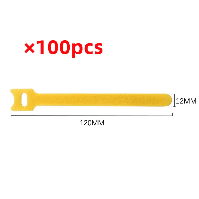 50pcs Reusable Hook and Loop Cable Ties Fastening Straps Multi-Purpose Wire Organizers for Computer/TV/Electronic Devices: PURPLE