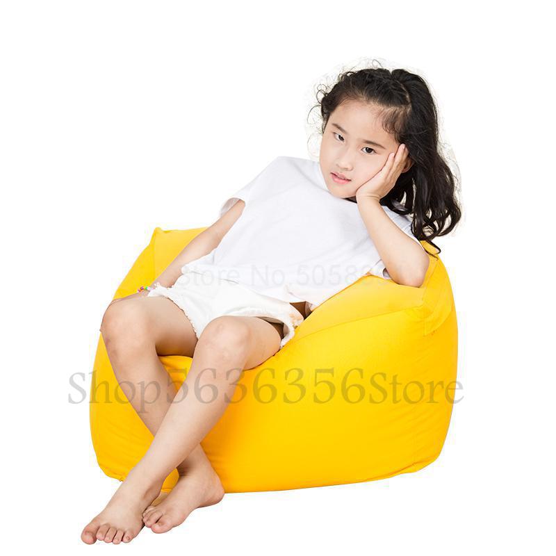 Børnesofa mini baby sækkestol lille tatami børns doven sofa dreng pige sød læsestol