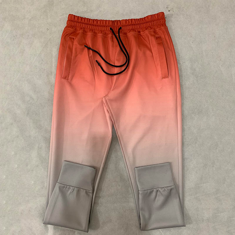 Neue Farbverlauf Herbst Turnhallen Männer Jogger Jogginghose männer Jogger Hosen sportlich Kleidung sterben Bodybuilding Hosen
