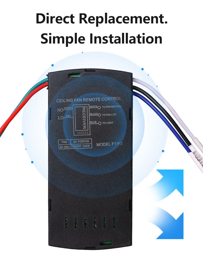 Universal 110 V Remote For Light Bulb Digital Wireless Remote Control Switch ON/OFF Ceiling Fan Panel Control Switch Smart Home