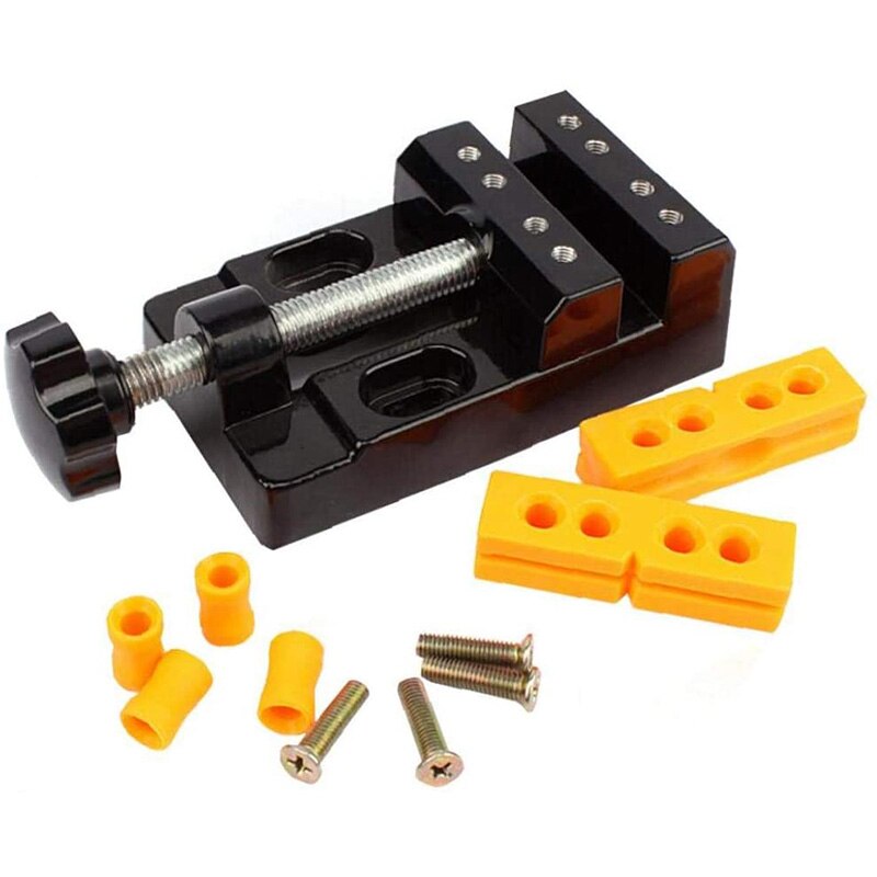 Mini Flat Clamp Table Jaw Bench Clamp Drill Vice Opening Table Vise Universal Mini Bench Vise Clamp Carving Fixed Tools