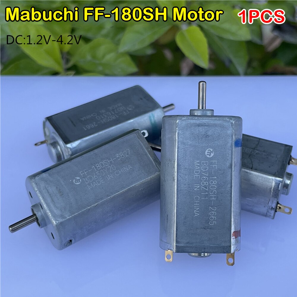 1Pc Mabuchi FF180 Elektrische Motor Dc 2.4V 3.6V 22000Rpm Hoge Snelheid Edele Metalen Borstel Mini Motor diy Elektrische Scheerapparaat Speelgoed Model