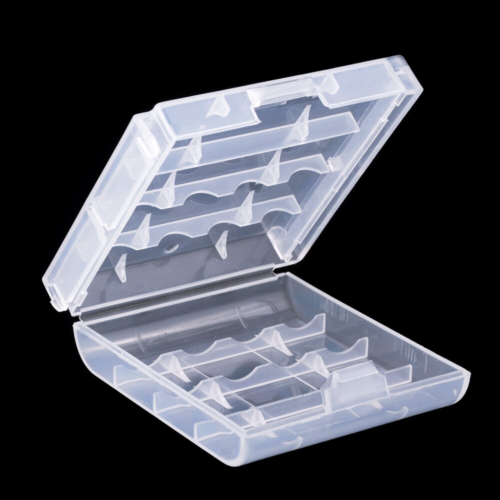 Waterdichte Plastic Batterijen Container Bag Case Aa/Aaa Batterij Opbergdoos Organizer Box Case Voor 4 Stuks Aaa Of aa Batterijen