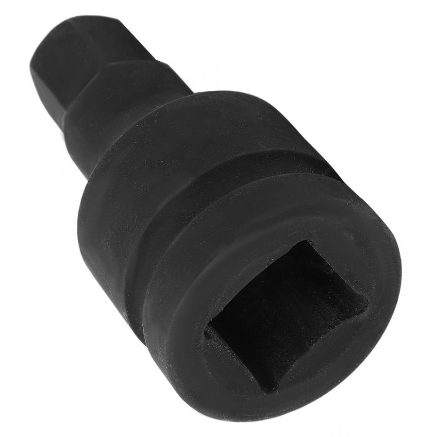 Adaptador de brocas de accionamiento de impacto métrico, 1 Uds. H17/H19/H21/H22/H24/H27/H30, alargador de vástago hexagonal, destornillador cuadrado