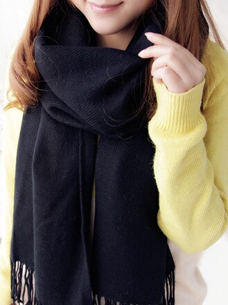 RUNMEIFA Luxury Brand Wool Winter Warm Women Scarf Plaid Thick Blanket Shawls and Wraps Scarves for Women: 16