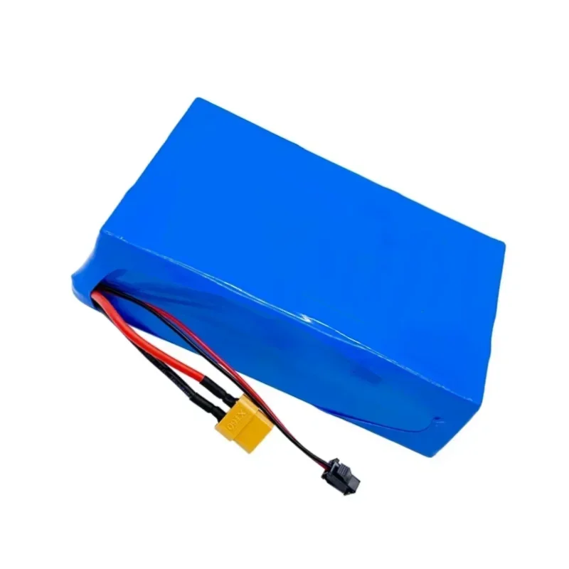 36V 10S2P 10000mAh rechargeable battery with BMS suitable for 42V commuting tools, built-in 18650 lithium battery pack: green