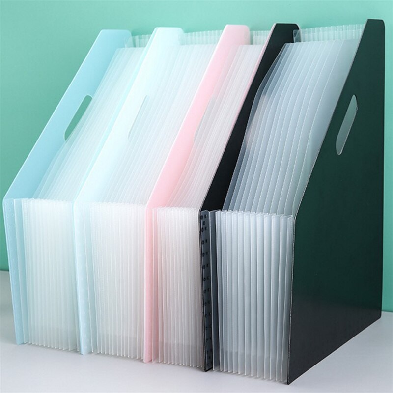 Bureau Bestand Map Document Papier Multilayer Uitbreiden Organizer Opslag Houder Document Case