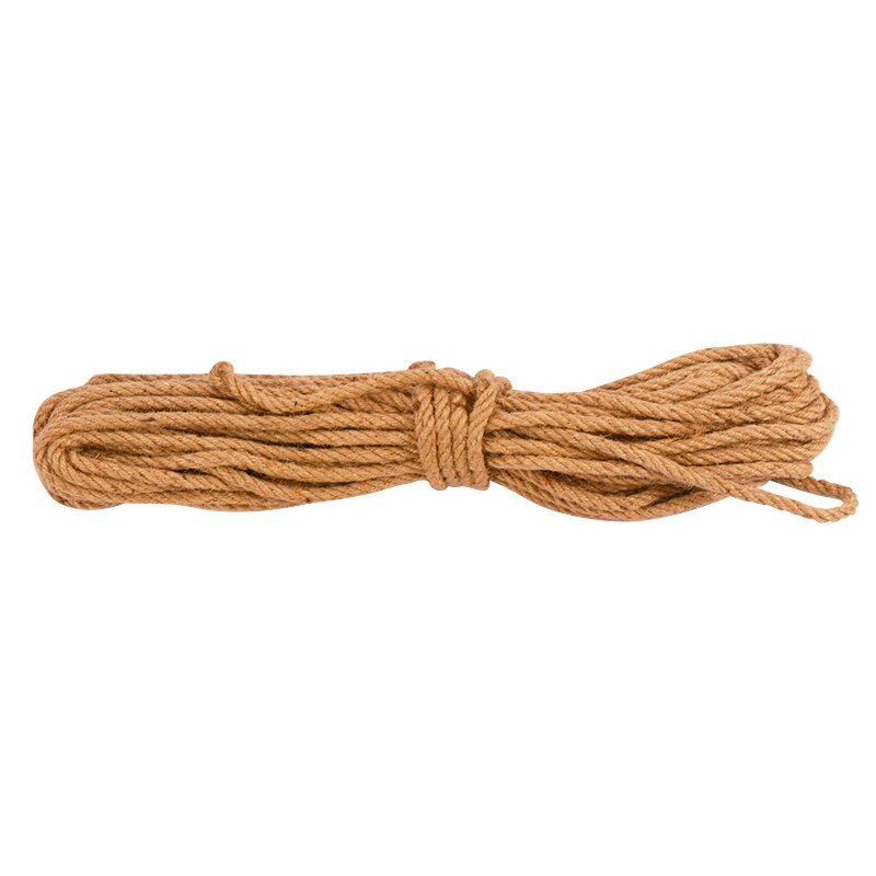 10mm 3-50m duurzaam gevlochten jute touw natuurlijk hennep touw decoratie kat huisdier krabben huis kunst decoratie doe-het-zelf handgemaakte accessoires