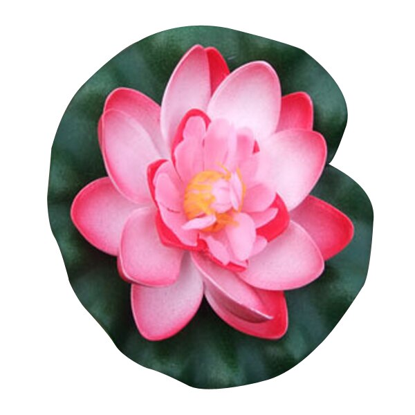 Wedding Decoration Artificial Flowers Floating Lotus Ornament for Aquarium Fish Tank Pond Water Lotus Home Swim Pool Decor: A5