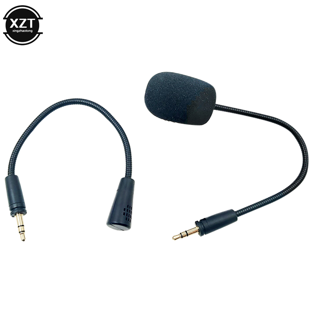 2.5/3.5mm mikrofon hörlursmikrofon för kingston hyperx cloud alpha s ii x core pro silver cloudx cloud 9 edition gaming headset