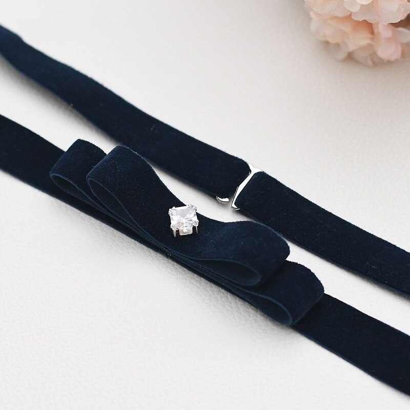 Rose élastique robe de soirée ceinture ceinture de mariée Abiye robe de nuit accessoires Mariage Bow demoiselle d'honneur Simple ceinture de mariée B69: blue