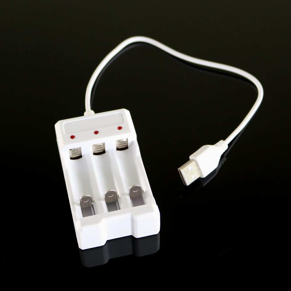 Zonnepaneel Outdoor Universal Battery Charger Dc 1A 1.2V 4 Slot Aa/Aaa Oplaadbare Batterij Oplader Adapter Usb plug