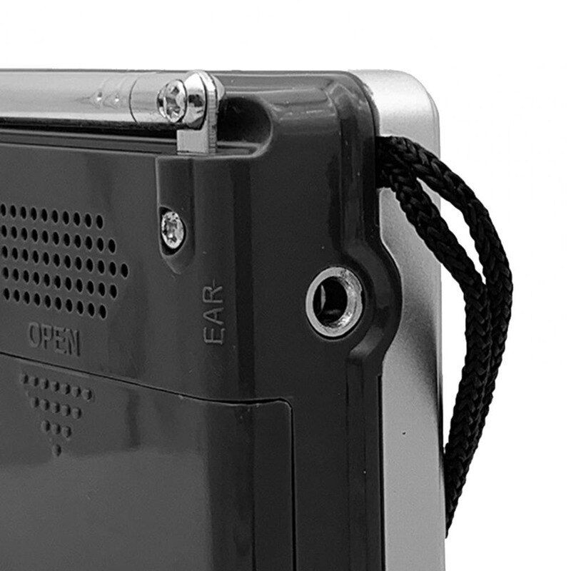 Portable Radio Pocket Size Telescopic Antenna Battery Powered Mini Multifunctionl AM FM Radio for Elder high sensitivity radio