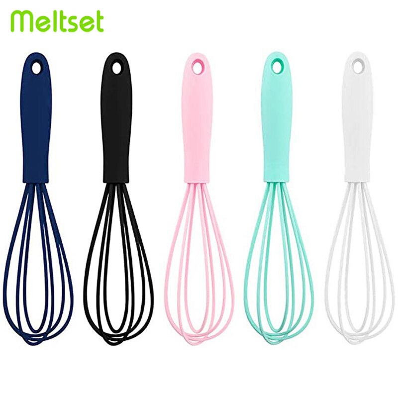 Kitchen Silicone Whisk Egg Beater 17cm Egg Mixer Kitchen Utensil Egg Tools Cooking Foamer Wisk Cook Blender
