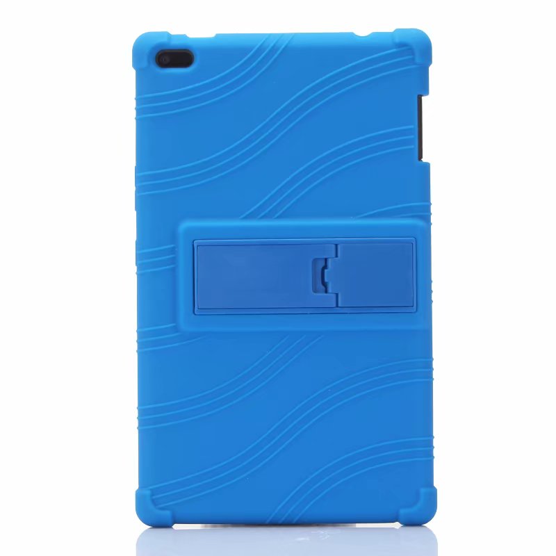 Funda protectora de silicona para Lenovo Tab 4, 8, Tab4 8,0 TB-8504, TB-8504F, 8504X, 8504I, 8504N, 8504L, carcasa suave: Azul