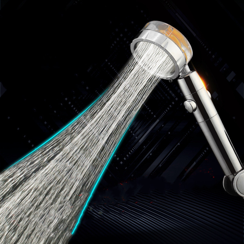 1Pc 360 Draaiende Ventilator Douchekop Rest Kamer Druk Sproeikop Shampoo Sprinkler Voor Huishoudelijke Badkamer Benodigdheden Accessoires