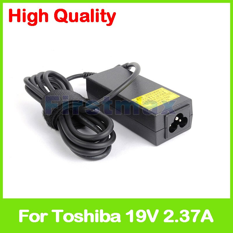 19v 2.37a 45w laptop nätadapter laddare för toshiba chromebook  cb30-102 dynabook  n514 t642 t653/46jb t653/57jb t654/57kb