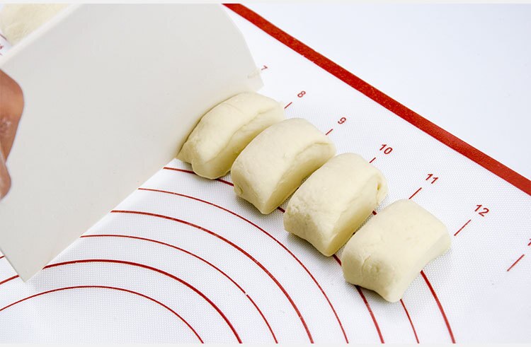 Dikker Non-Stick Siliconen Bakken Mat Herbruikbare Bakken Mat Schaal Rolling Deeg Pad Kneden Koken Pastry Keuken Bakken Tool