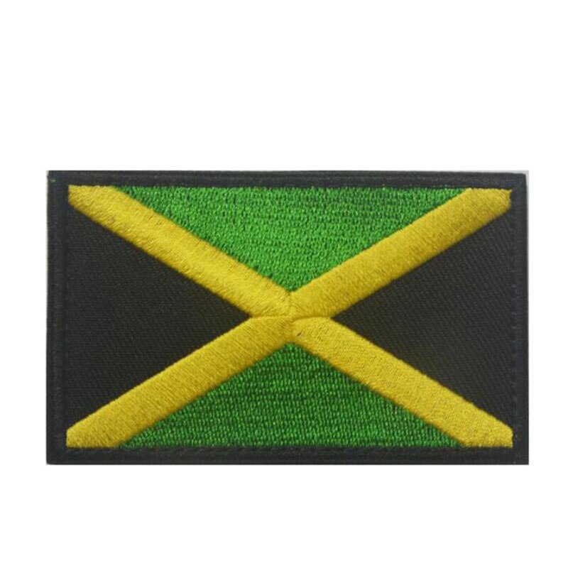 Amerikaanse Landen Vlaggen Borduren Badges Brazilië Mexico Puerto Rico Jamaica Venezuela En Andere Vlaggen Armband Epauletten Plakken