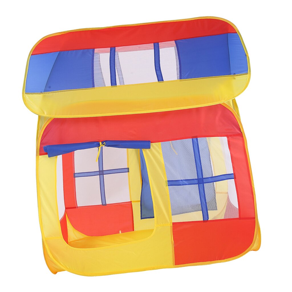 Tri-colore della Casa del Gioco su Tenda del Gioco per I Bambini Al Coperto Giochi tutto'aperto