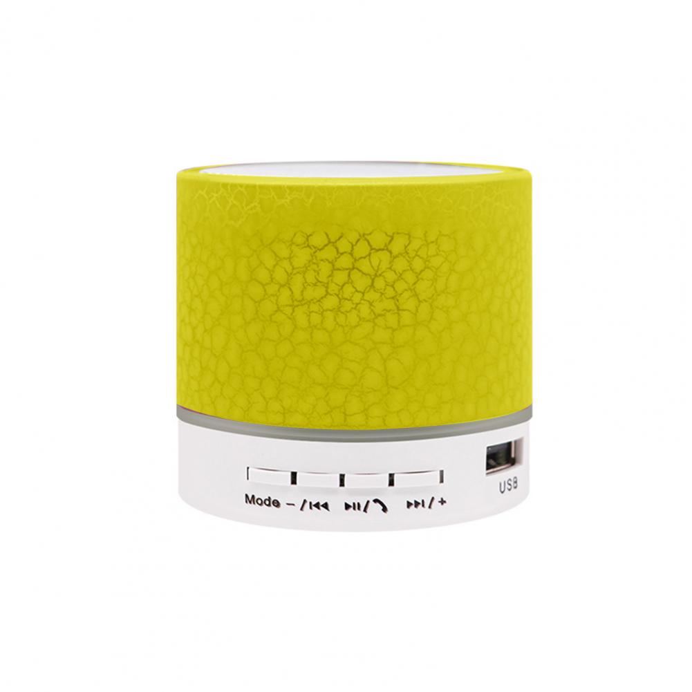 Bluetooth-högtalare användbar bas bluetooth-högtalare bas bluetooth subwooferhögtalare: Gul