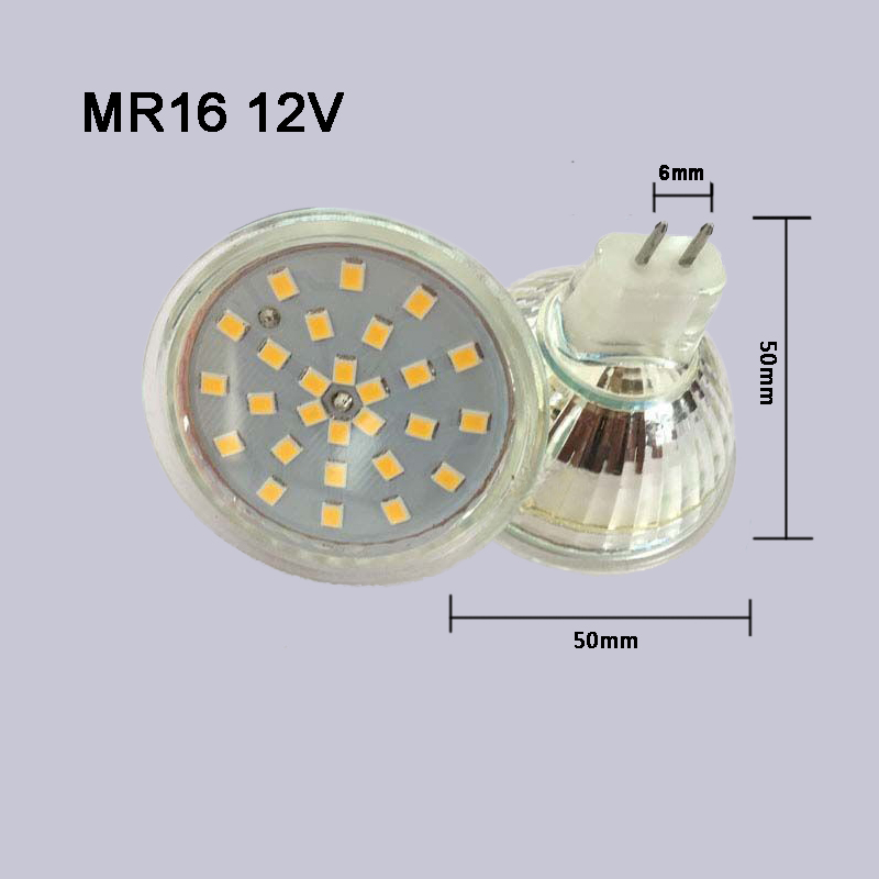 Bombilla LED para lámpara, luz de copa MR11 MR16 GU5.3 GU10 AC 220V AC/DC 12V, foco de alto brillo: Blanco / 32 W