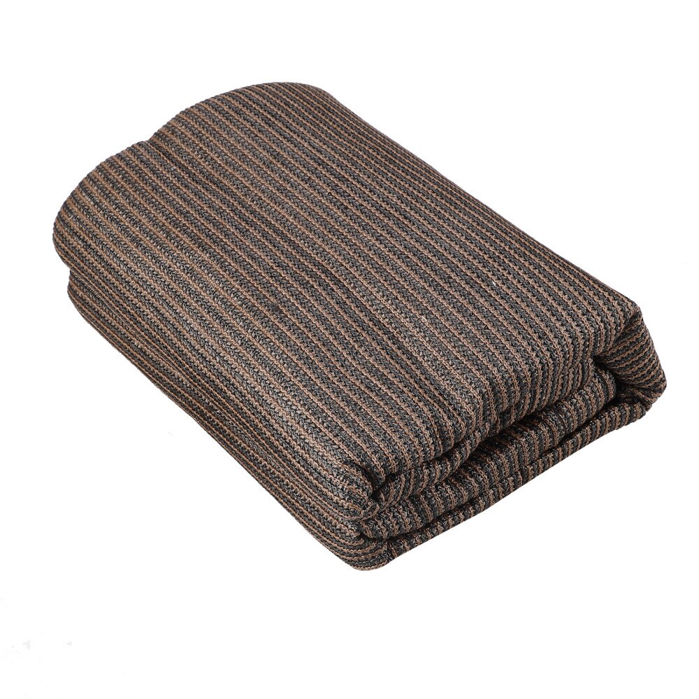 Brown Shade Cloth /Fence Privacy Screen UV Protection Fabric Mesh Net Breathable Outdoor Garden For Construction Site Sunscreen