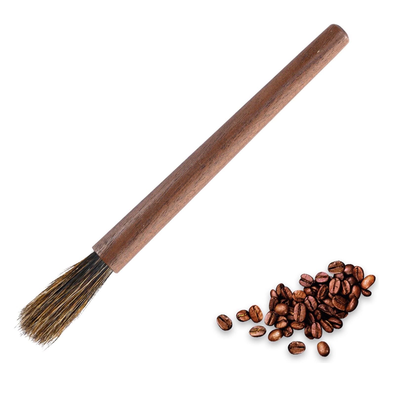 Coffee Grinder Cleaning Brush with Wood Handle, Easy to Clean