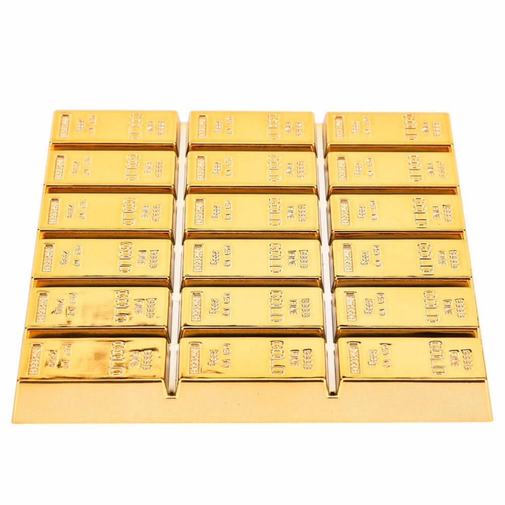 1pc simulation guld mursten kop måtte kaffe drink dækkeserviet bord drinks coaster pad
