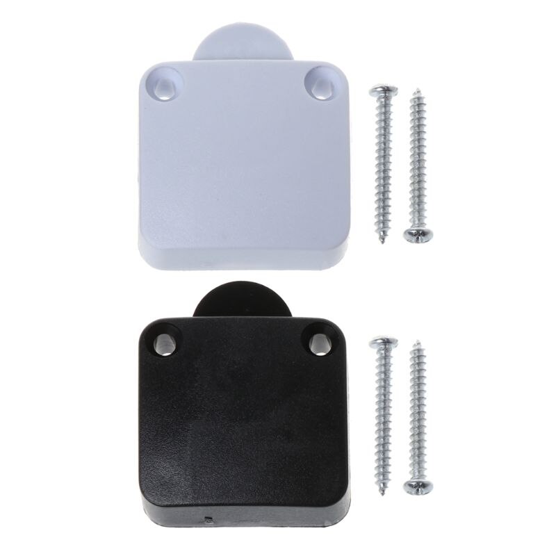 202A interrupteur de porte coulissante | Blanc/noir, interrupteur de porte normalement fermé pour armoire, interrupteur de porte coulissante