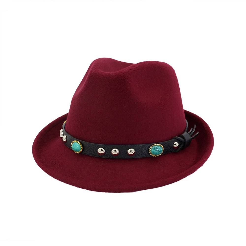 Sombrero de vaquero occidental informal clásico para hombre, gorra de ala ancha enrollada, Sombrero ecuestre de Jazz con correa de cinta