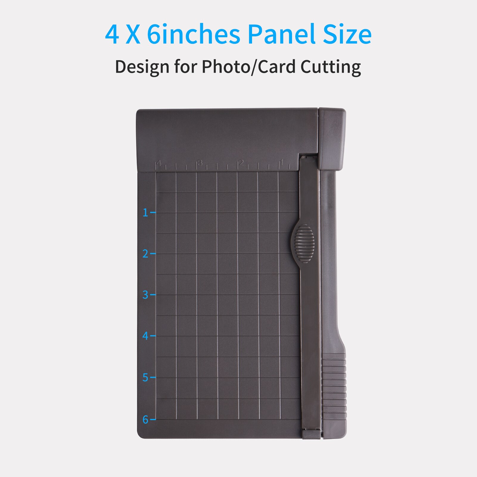 Mini Paper Trimmer Guillotine Cutter 6 Inch Cut Length Desktop Paper Cutting Machine with Security Cutter Head for Craft Paper