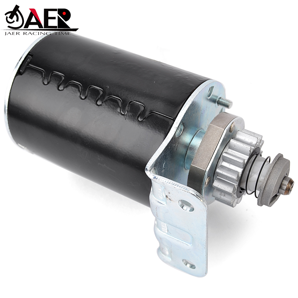 Starter Motor Starting for Briggs & Stratton 14.5 16 16.5 17 17.5 18 18.5 14 Teeth 593934 5777 for Cub Cadet 1170 RZT17 Rzt22