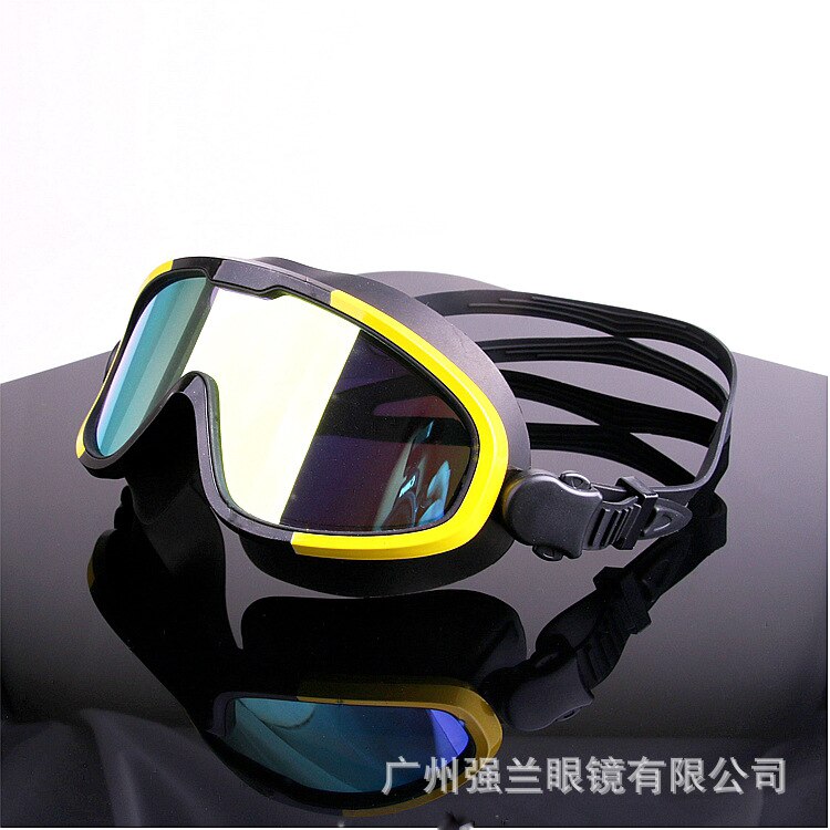 Utendørs sport svømmebriller hd-vanntette anti-tåke briller stor boks silikagel galvanisering  /30