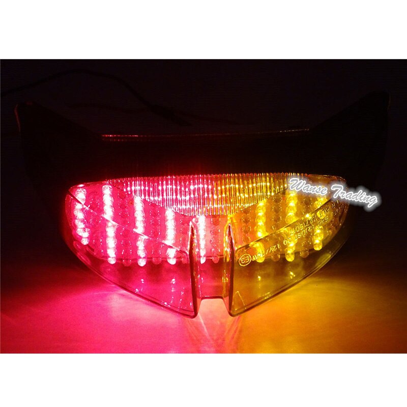 Waase voor yamaha  fz1 fzs 1000 fazer naked 2006 2007 e- mark achterlicht rem richtingaanwijzers geïntegreerde led-verlichting