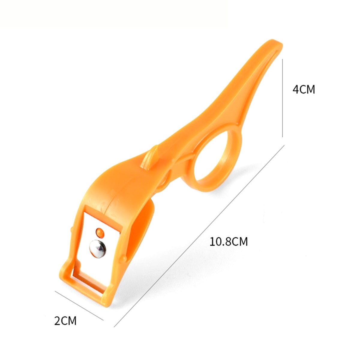 Monitoimirengas turvallinen kuorija hedelmänkuorija muovi appelsiinin kuorintakone omenan kuorintaveitsi товары для кухни