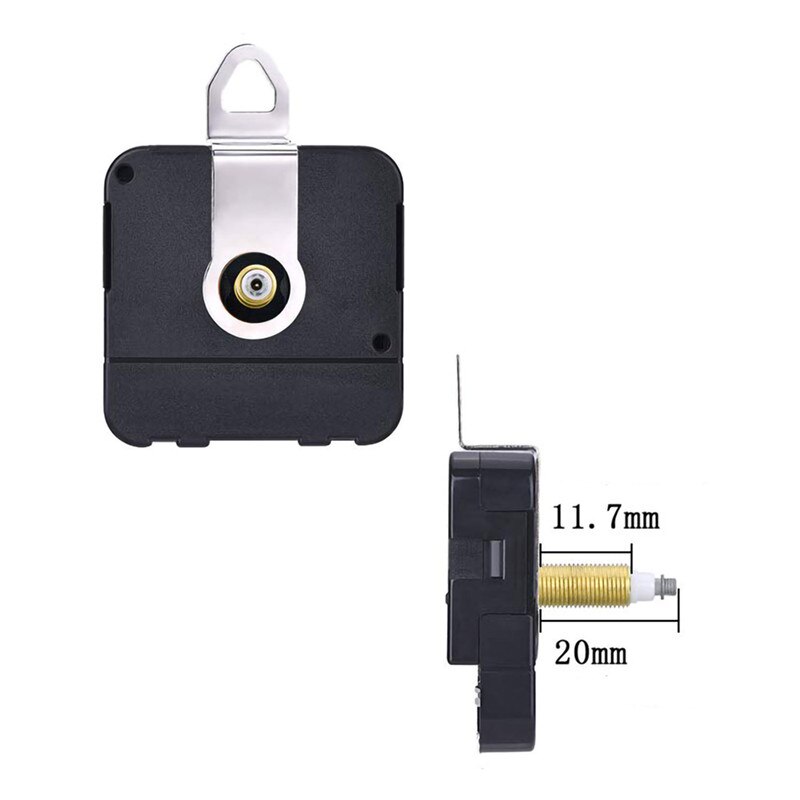 Repair and Replace 2 Sets of Metal Minute Hand + Quartz Clock Large Torque Movement Silent Bedroom Living Room Decoration