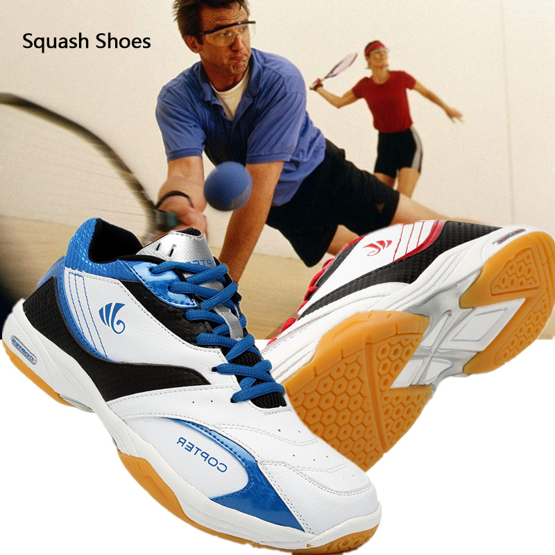 Squash skor badmintonskor plus size utomhus antisladd andas herr kvinnor baseball skor