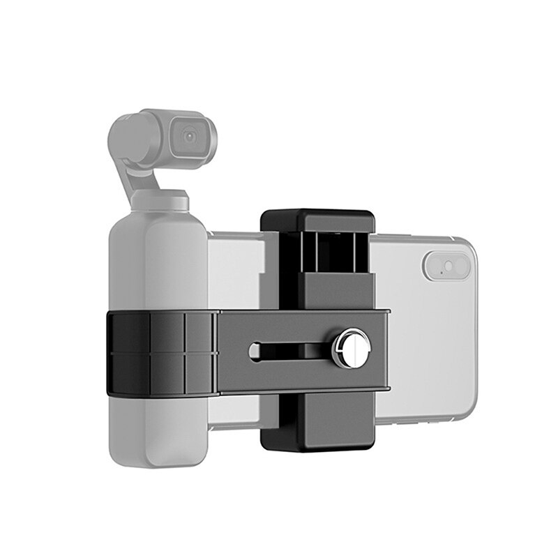 Til dji osmo lommekamera smart telefonholder stativmonteret mobiltelefonholder håndholdt beslag telefonklip