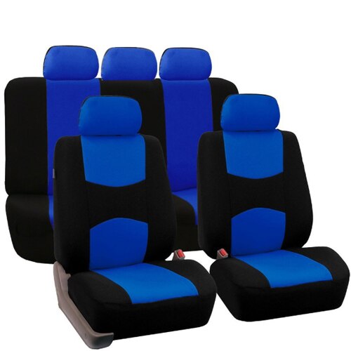 Funda para asiento de coche, accesorios, fundas de asientos de coche para kia Picanto Rio 3 4 rio k2 Sorento 2005 2007 soul: Azul