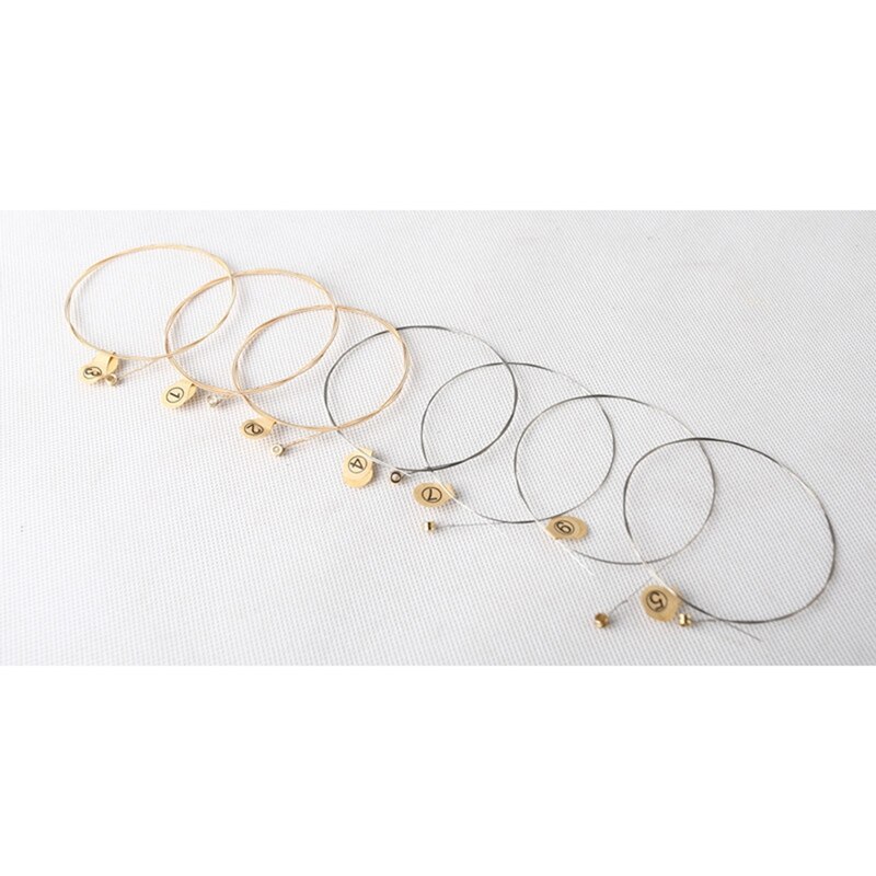 Gitaar Snaren 7Pcs Classical Guitar String Set Snaren 7-String Laya Snaren Voor Akoestische Folk Gitaar Klassieke Gitaar