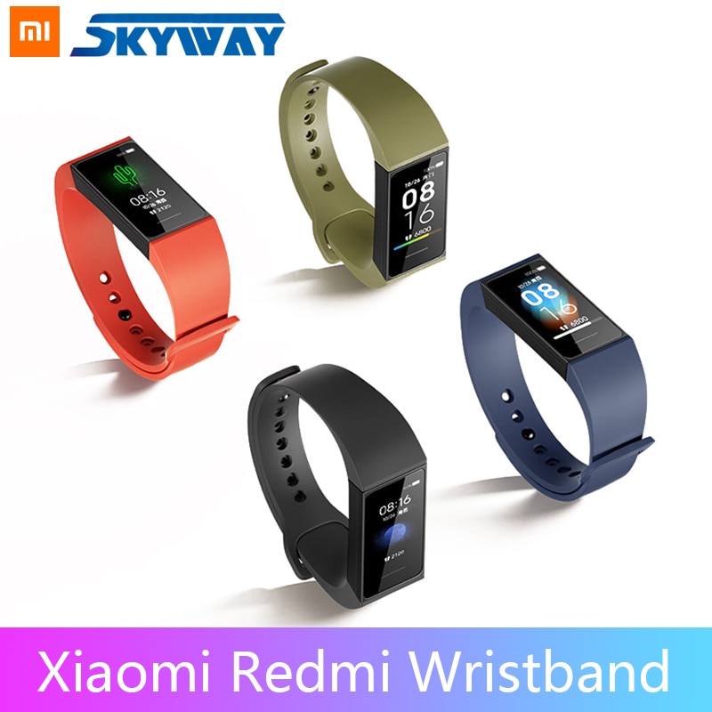 Original Xiaomi Redmi Band Smart Wristband Fitness Bracelet Multiple Face 1.08" Color Touch Screen 14days redmi smart band