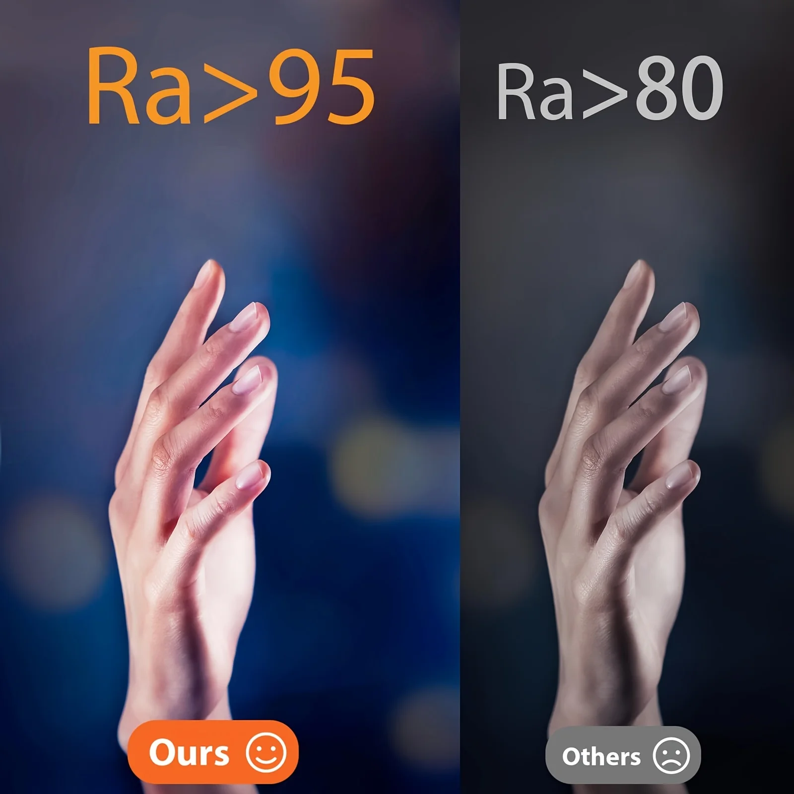 Bærbar, fleksibel, lettklemmet nattleselampe, usb-oppladbar leselampe, 3 farger, varm, kjølig hvit, dagslysboklampe