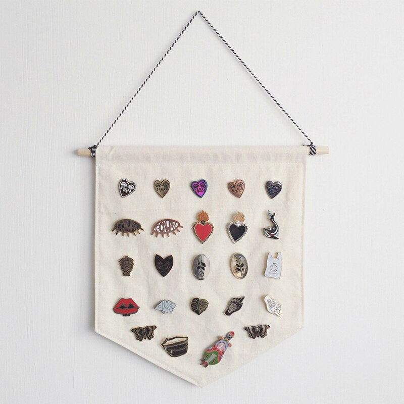 Kinderkamer Decoratie Opknoping Badge Opslag Muur Opknoping Nordic Stijl Multifunctionele 3 Kleur Broche Display Hanger