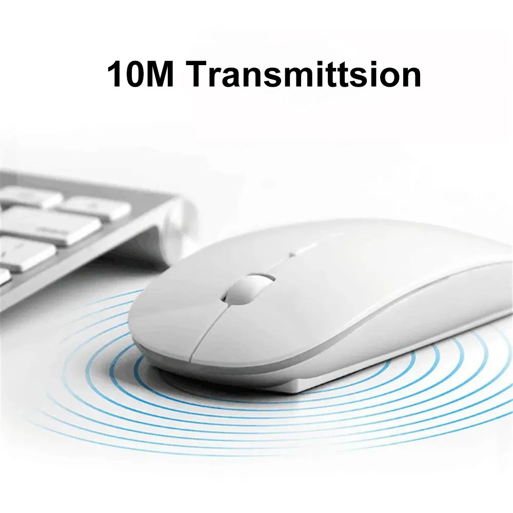 Slim 2.4G Wireless Mouse 1600 DPI Optical Mice USB Gaming Mouse Office Quiet Mouse Ergonomic Mice For PC Laptop Desktop