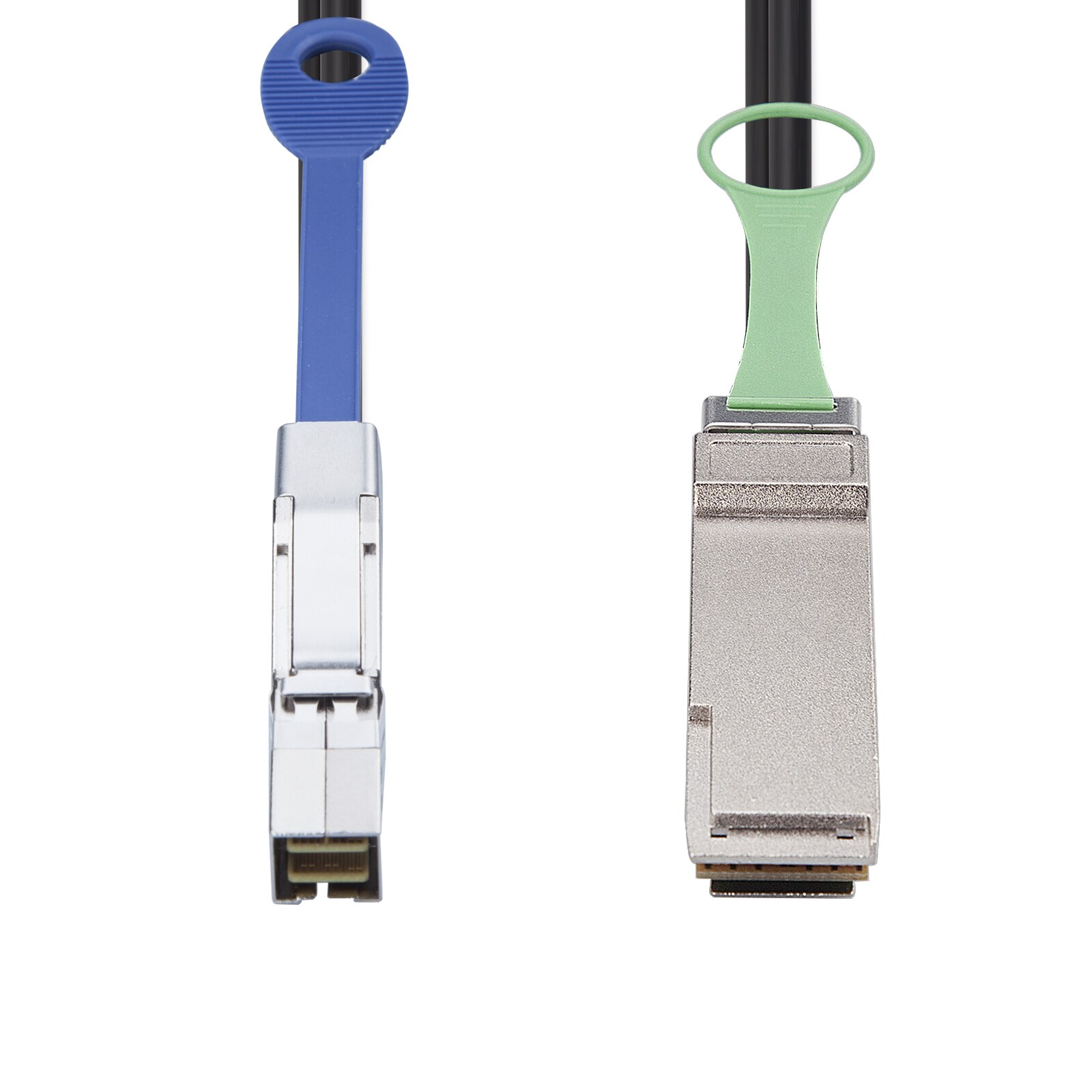 Mini SFF-8644 esterna di SAS HD al cavo ibrido di SAS di QSFP(SFF-8436), 30AWG, 100-Ohm, 0.5-m(1.64ft)