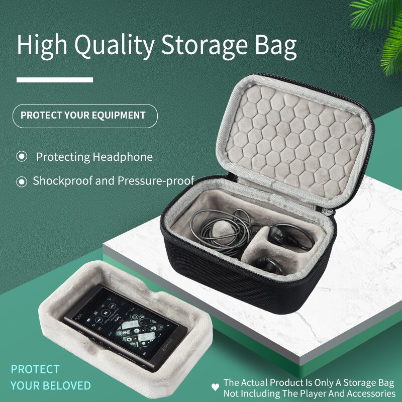 Draagtas Storage Box Voor Sony Walkman NW-WM1AM2 NW-WM1ZM2 NW-WM1A WM1Z NW-ZX300A ZX500 ZX505 ZX507 NW-A105 A55 A56 A35 A45